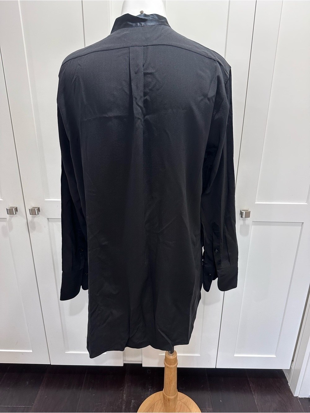Rag & Bone Black Silk Tie-Neck Blouse - Picture 6 of 8
